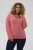 Kaffe Curve Jilanda V-Neck Pullover Red - Truien & knitwear - 