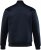 JP1880 College Jacket Scuba Fabric with Zipper Navy - Jassen - Grote Maten Herenjassen