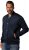 JP1880 College Jacket Scuba Fabric with Zipper Navy - Jassen - Grote Maten Herenjassen
