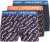 Jack & Jones Logo Trunks 3-Pack Navy Blazer - Ondergoed & zwem - Grote Maten Ondergoed Heren