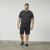 North Latitude 61148 Cargo Shorts Zwart - Shorts - Grote Maten Korte Broeken Heren
