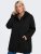 Only Carmakoma Sedona Light Coat Black - Wintermantels - 