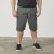 North Latitude 61336 Comfort Fit Shorts Donker Stofgroen - Shorts - Grote Maten Korte Broeken Heren