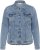 Kaffe Curve Vilana Denim Jacket Washed Blue - Spijkerjassen - 
