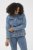 Kaffe Curve Vilana Denim Jacket Washed Blue - Spijkerjassen - 