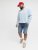 Jack & Jones Rick Original Regular Fit Shorts Blue - Shorts - Grote Maten Korte Broeken Heren