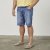 North Latitude 61339 Mick Jog Denim Shorts Denim Blauw - Shorts - Grote Maten Korte Broeken Heren