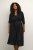 Kaffe Curve Emina Oline Jurk Diepzwart - Kleedjes - 