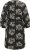 Kaffe Curve Kimmie Dress Black Chalk Embroidery - Midi jurken - 