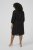 Kaffe Curve Dina Dress Black Deep - Midi jurken - 