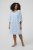 Kaffe Curve Lucy Dress Nantucket Breeze Blue - Midi jurken - 