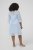 Kaffe Curve Lucy Dress Nantucket Breeze Blue - Midi jurken - 