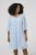 Kaffe Curve Lucy Dress Nantucket Breeze Blue - Midi jurken - 