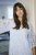 Kaffe Curve Lucy Dress Nantucket Breeze Blue - Midi jurken - 