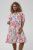 Kaffe Curve Hayley Dress Multi Color Flower - Midi jurken - 