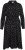 Kaffe Curve Olivia Jurk Zwart met Mustang stip - Kleedjes - 