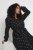 Kaffe Curve Olivia Jurk Zwart met Mustang stip - Kleedjes - 