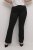 Kaffe Curve Jenna Uitlopende legging Diepzwart - Jeans & Broeken in Grote Maten – Plus Size - 
