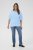 Kaffe Curve Minia Pullover Powder Blue Melange - Gebreide truien - 