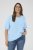 Kaffe Curve Minia Pullover Powder Blue Melange - Gebreide truien - 