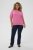 Kaffe Curve Minia Pullover Pink Power Melange - Gebreide truien - 