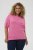 Kaffe Curve Minia Pullover Pink Power Melange - Gebreide truien - 