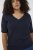 Kaffe Curve Leani Knitted Pullover Midnight Marine - Gebreide truien - 