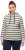 Ulla Popken Stripe Print Loungewear Hoodie Chalk - Sweaters & hoodies - 