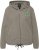 Ulla Popken Drawstring Hem Zip-Up Hoodie Grey - Sweaters & hoodies - 