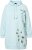 Ulla Popken Oversized Grass Graphic Hoodie Glacier Green - Sweaters & hoodies - 
