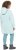 Ulla Popken Oversized Grass Graphic Hoodie Glacier Green - Sweaters & hoodies - 