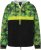 Ulla Popken Mineral Print Quick Dry Hoodie Black - Sweaters & hoodies - 