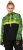 Ulla Popken Mineral Print Quick Dry Hoodie Black - Sweaters & hoodies - 