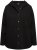 Ulla Popken Cable Knit Long Sleeve Hoodie Black - Sweaters & hoodies - 