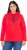 Ulla Popken TRUE Lettering Hoodie Neon Red - Sweaters & hoodies - 
