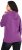 Ulla Popken Rhinestone Drawstring Moon Wash Hoodie Light Plum - Sweaters & hoodies - 
