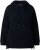 Ulla Popken Decorative Lace-Up Hoodie Black - Sweaters & hoodies - 