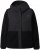 Ulla Popken Mixed Texture Hoodie Black - Sweaters & hoodies - 