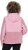 Ulla Popken Mixed Texture Hoodie Wildberry - Sweaters & hoodies - 