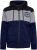 Kam Jeans 7083 Zip Thru Cut & Saw Brooklyn Hoodie Jet Black - Sweaters & hoodies - Sweaters & Hoodies Grote Maten Heren
