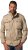 JP1880 Field Jacket with Badges Vintage Look Dark Beige - Jassen - Grote Maten Herenjassen