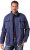 JP1880 Field Jacket with Badges Vintage Look Light Azure Blue - Jassen - Grote Maten Herenjassen