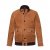 JP1880 Jacket Leather Lamb Nappa Brown - Jassen - Grote Maten Herenjassen