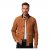 JP1880 Jacket Leather Lamb Nappa Brown - Jassen - Grote Maten Herenjassen