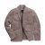 JP1880 Leather Jacket Lamskin Suede Grey - Jassen - Grote Maten Herenjassen