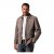 JP1880 Leather Jacket Lamskin Suede Grey - Jassen - Grote Maten Herenjassen