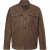 JP1880 Leather Jacket Lambskin Suede Brown - Jassen - Grote Maten Herenjassen