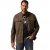 JP1880 Leather Jacket Lambskin Suede Brown - Jassen - Grote Maten Herenjassen