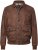 JP1880 Finest Goat Suede Leather Blouson Tobacco Brown - Jassen - Grote Maten Herenjassen