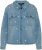 Ulla Popken Embroidered Denim Jacket Light Blue - Jassen - 